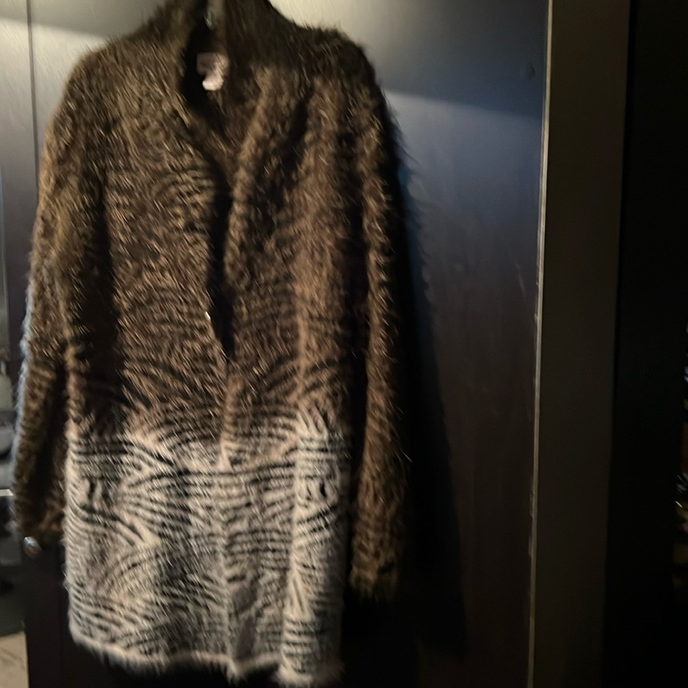 Oliver fake fur ladies Jacket Large